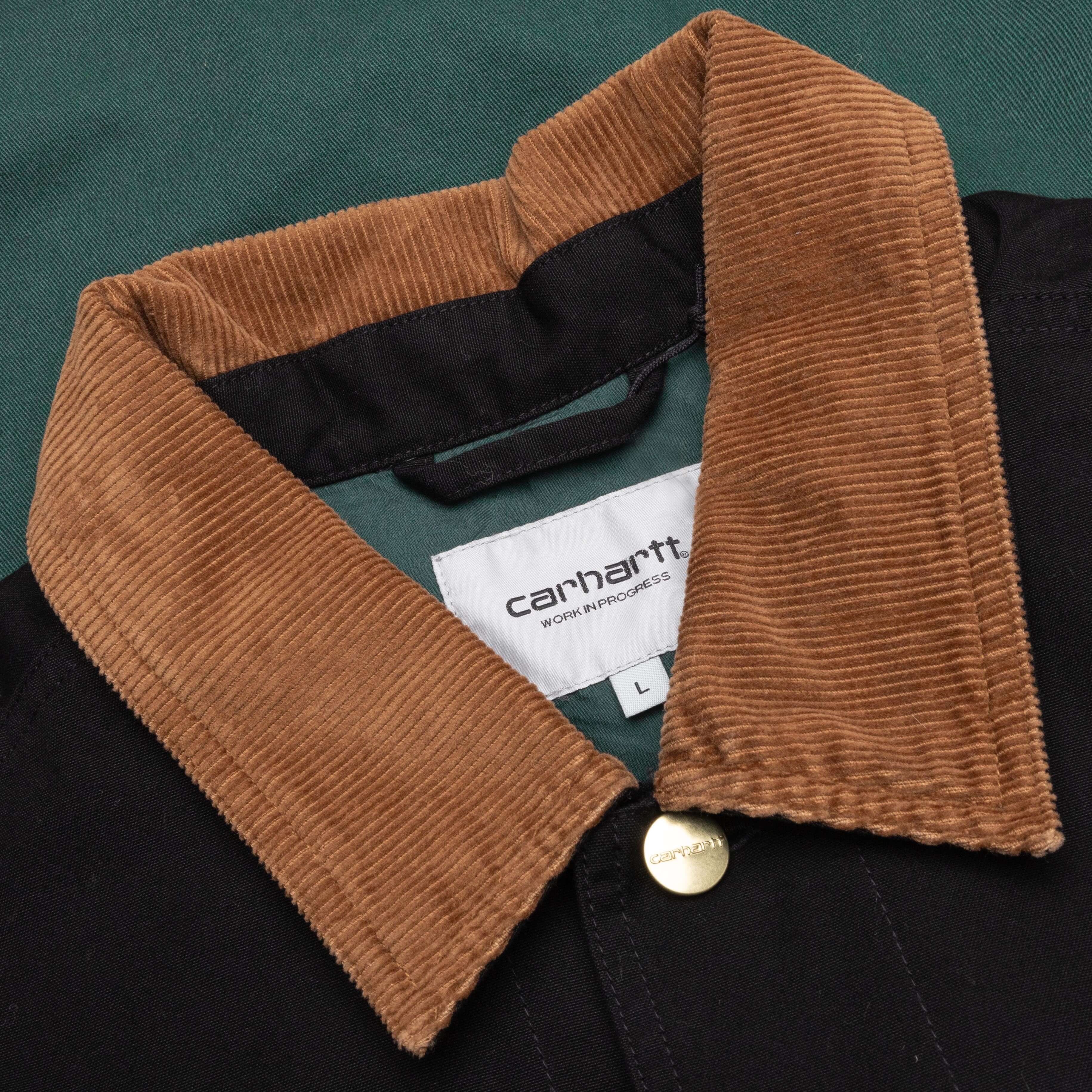 Heston Jacket - Black/Discovery Green