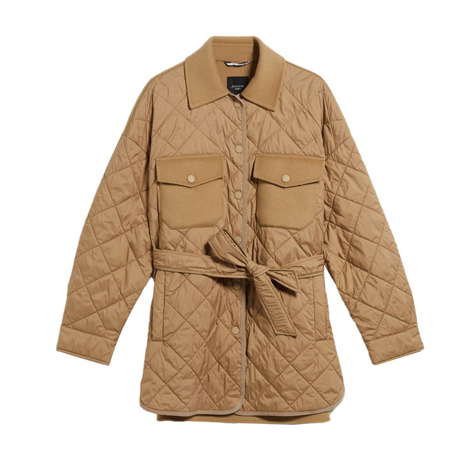 JACKET PADDED SHORT PAPRICA Woman Camel