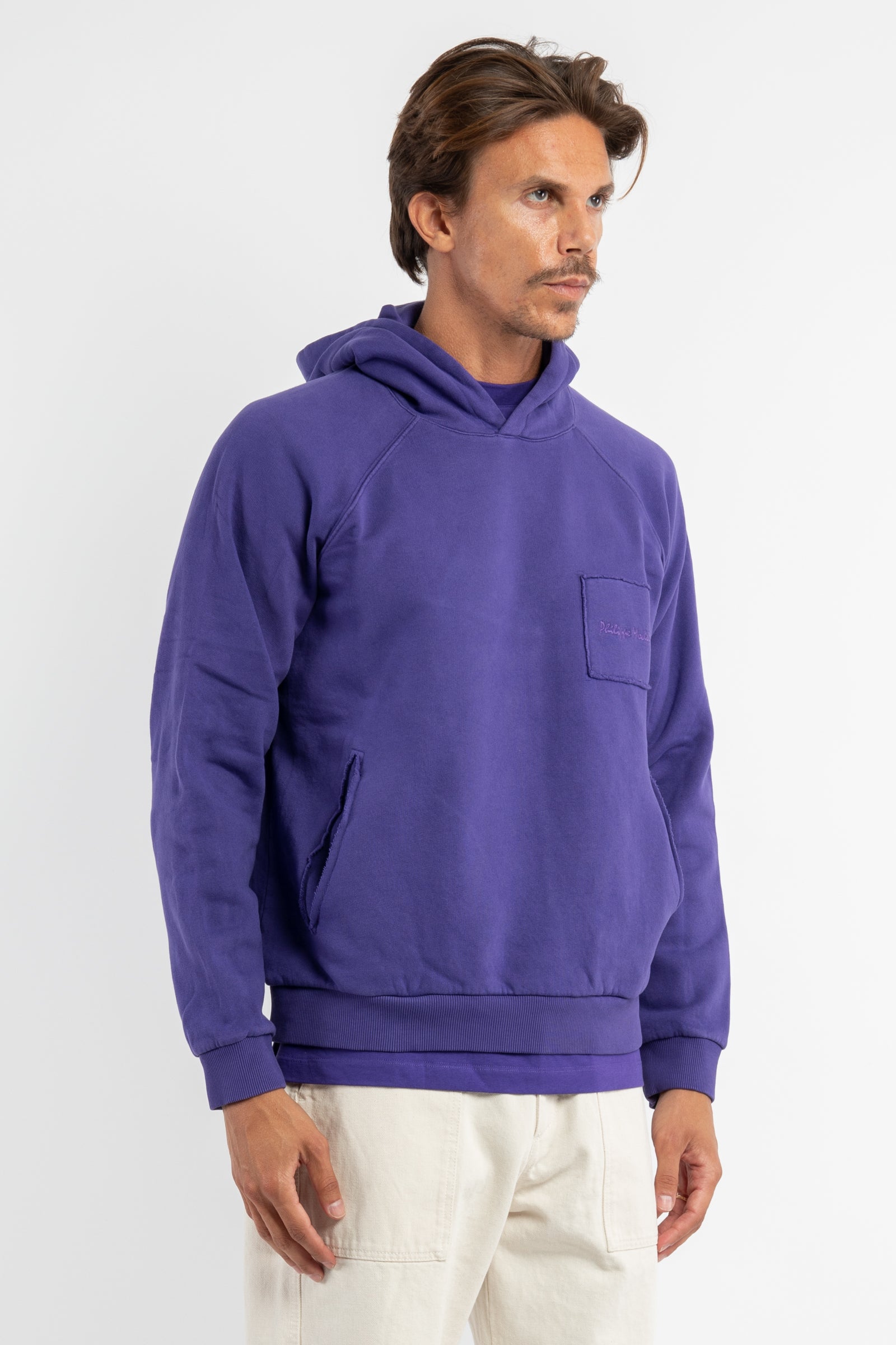 Jerome Hoodie Pourpre