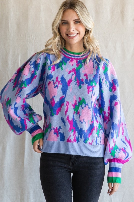 Kenzie splatter Sweater