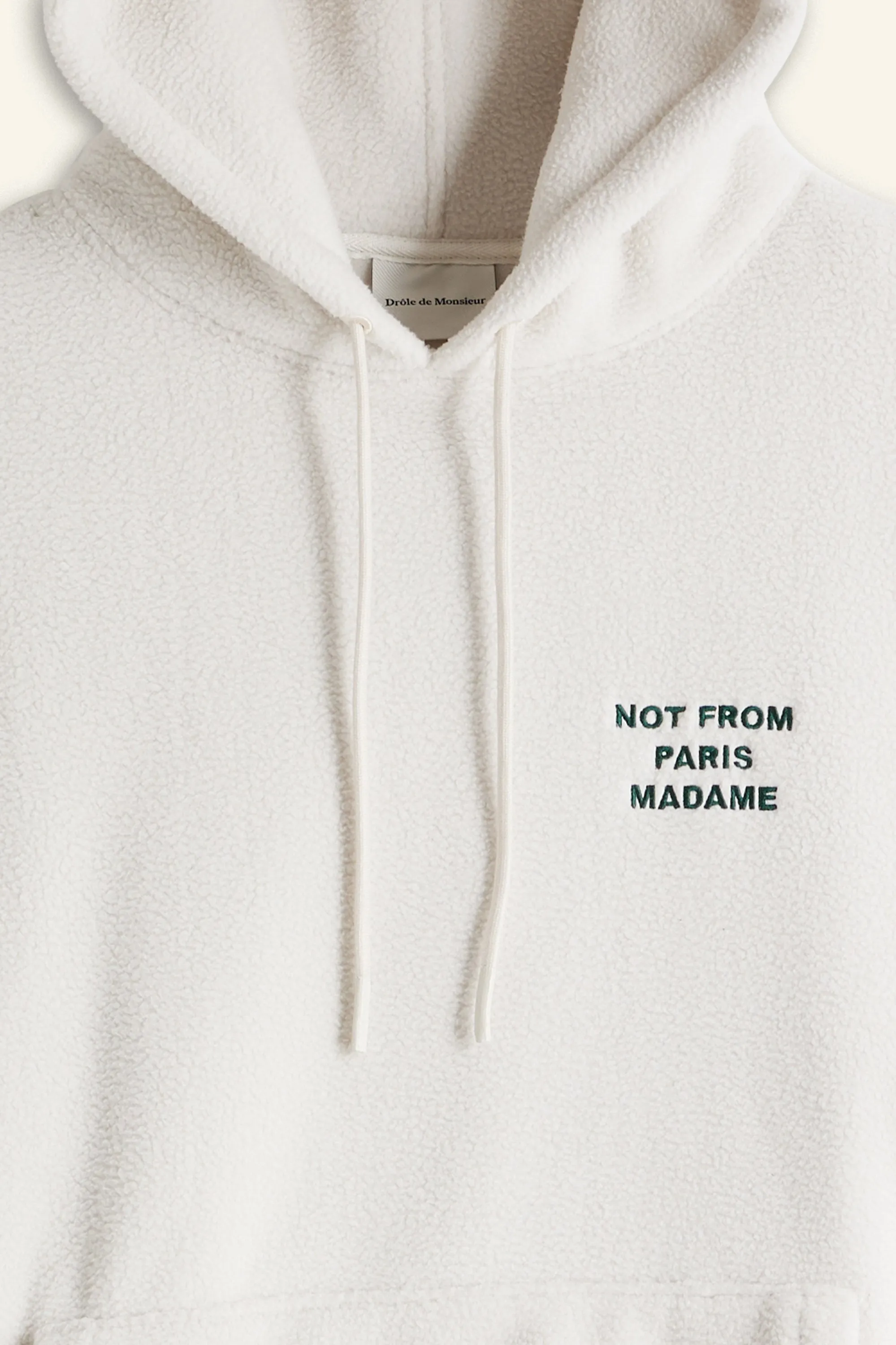 Le Hoodie Polaire Slogan