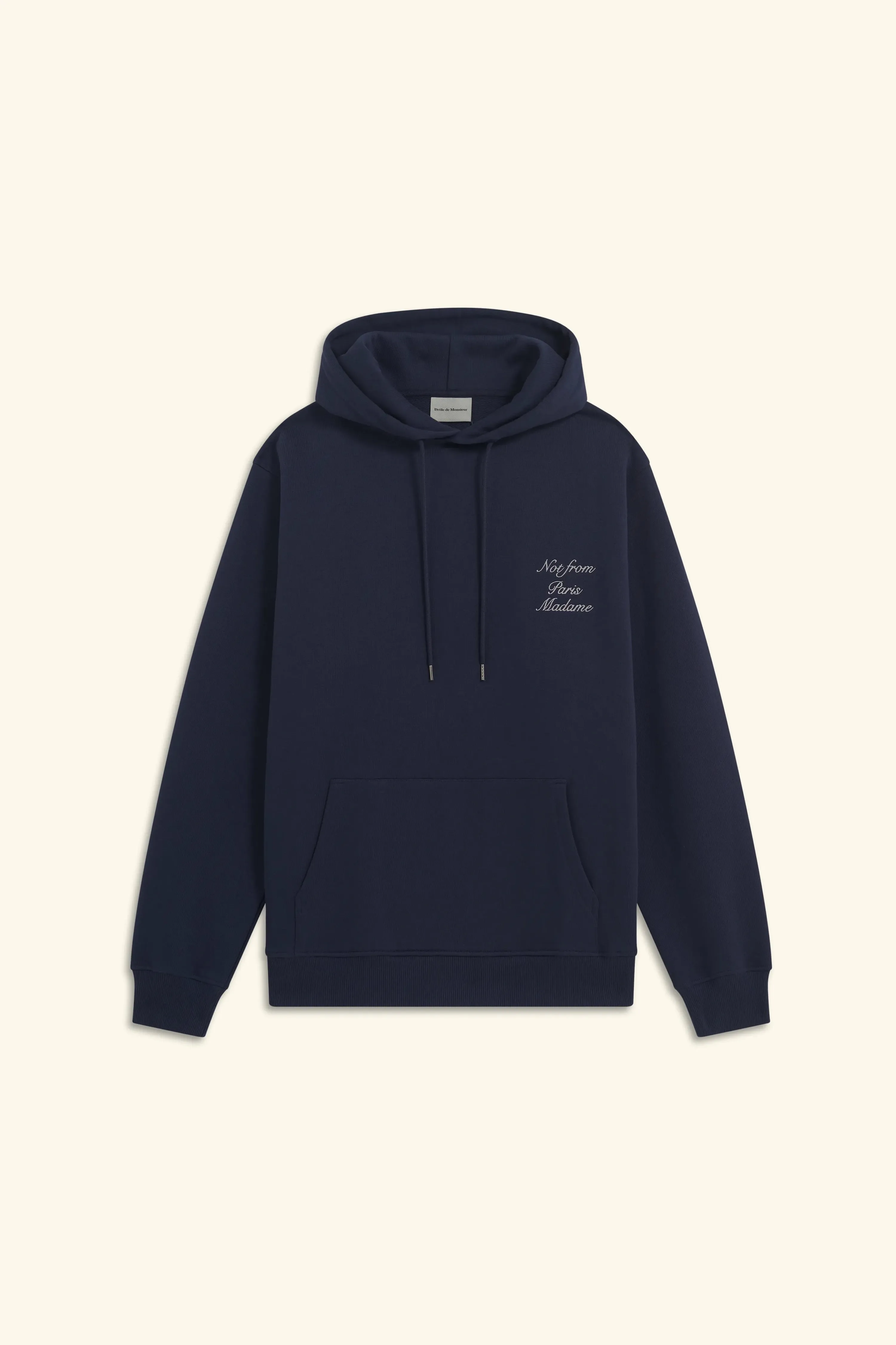 Le Hoodie Slogan Calligraphie