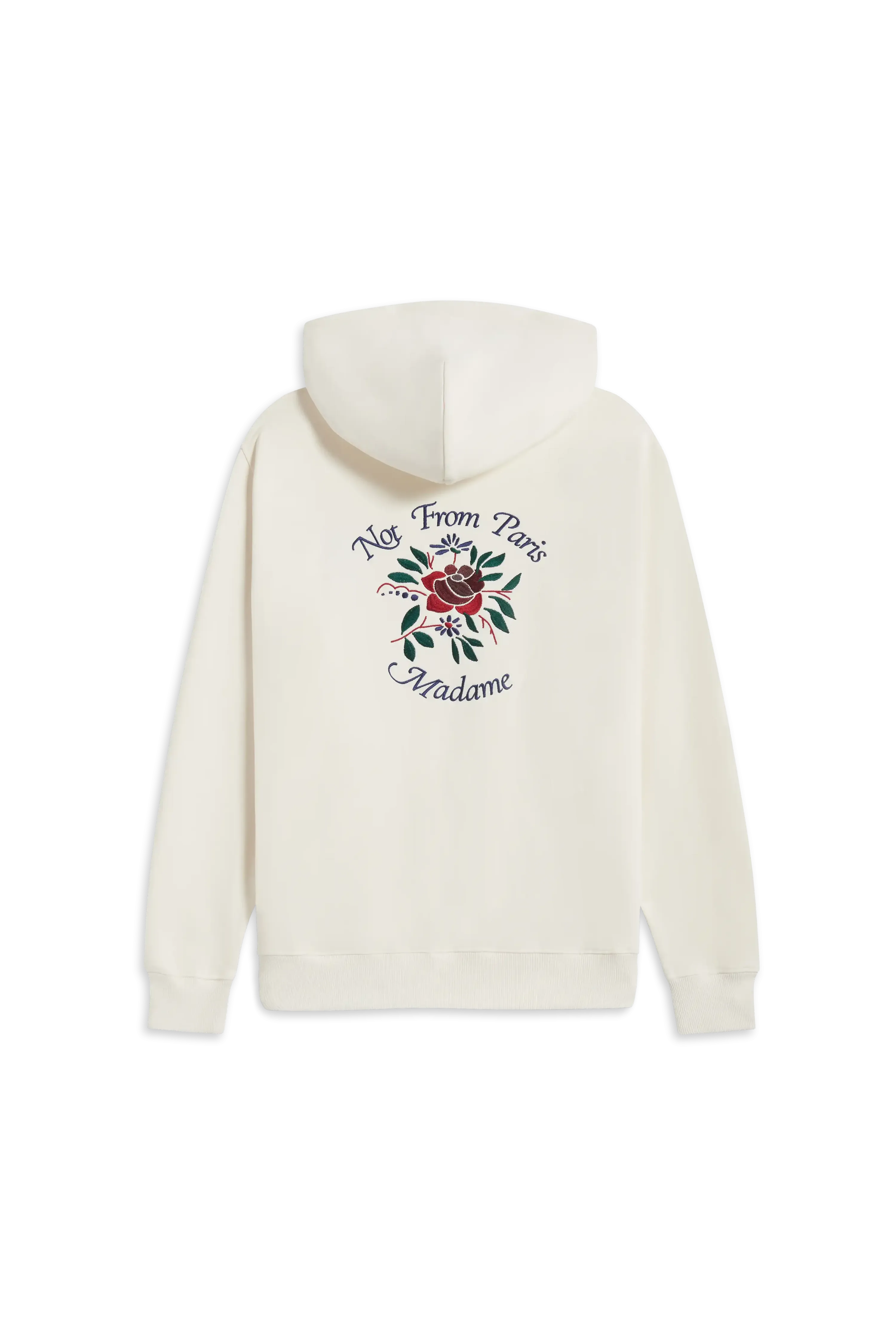 Le Hoodie Slogan Fleurs