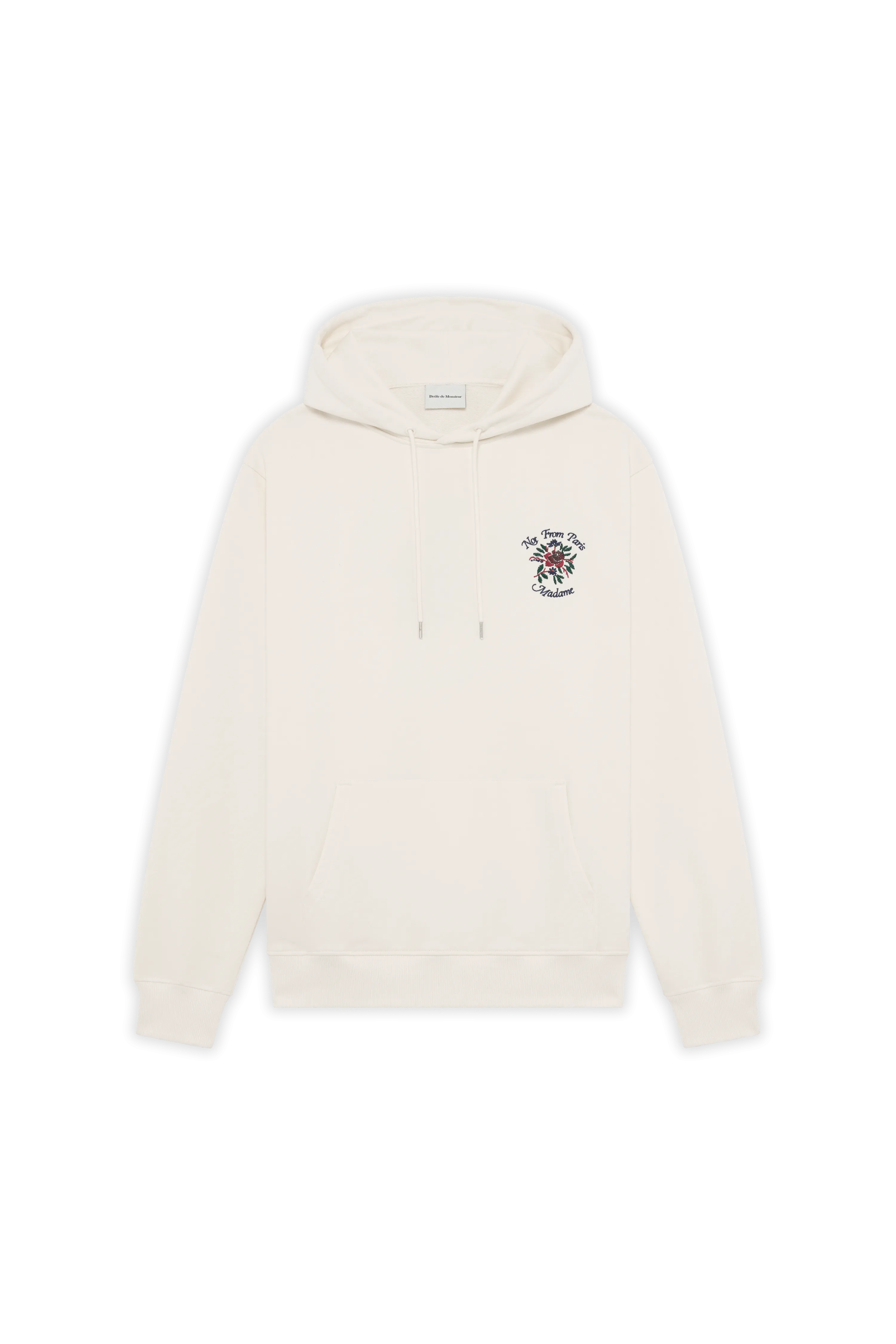 Le Hoodie Slogan Fleurs