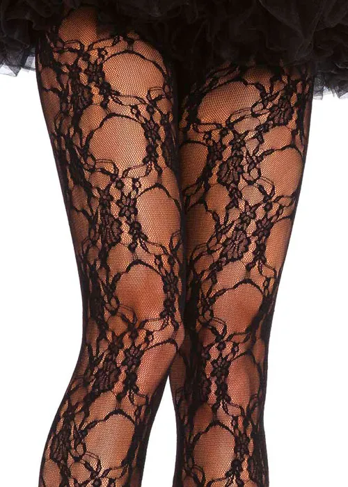 Leg Avenue Floral Lace Tights ()