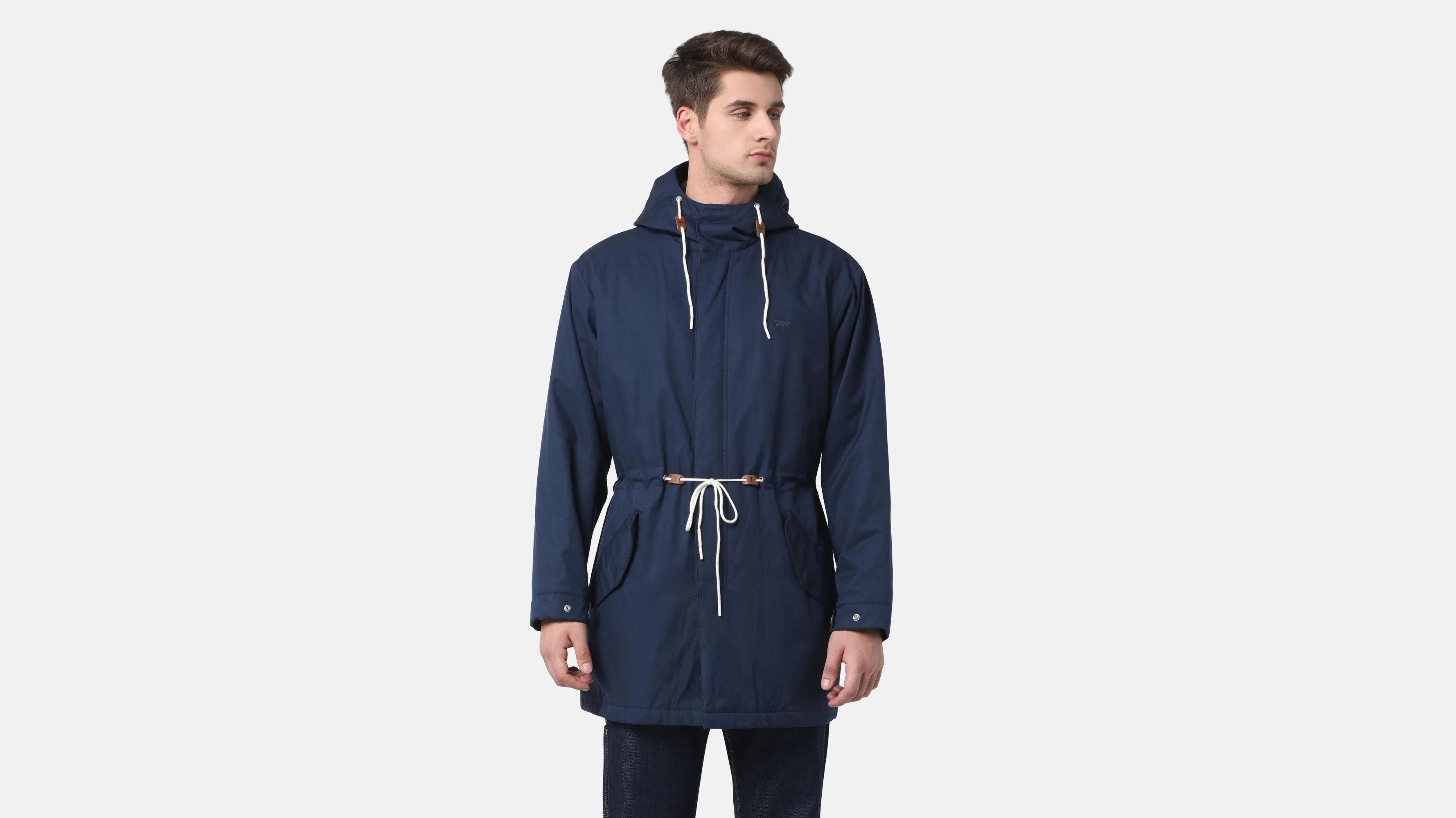 LEVI'S - harrison parka - dress blues