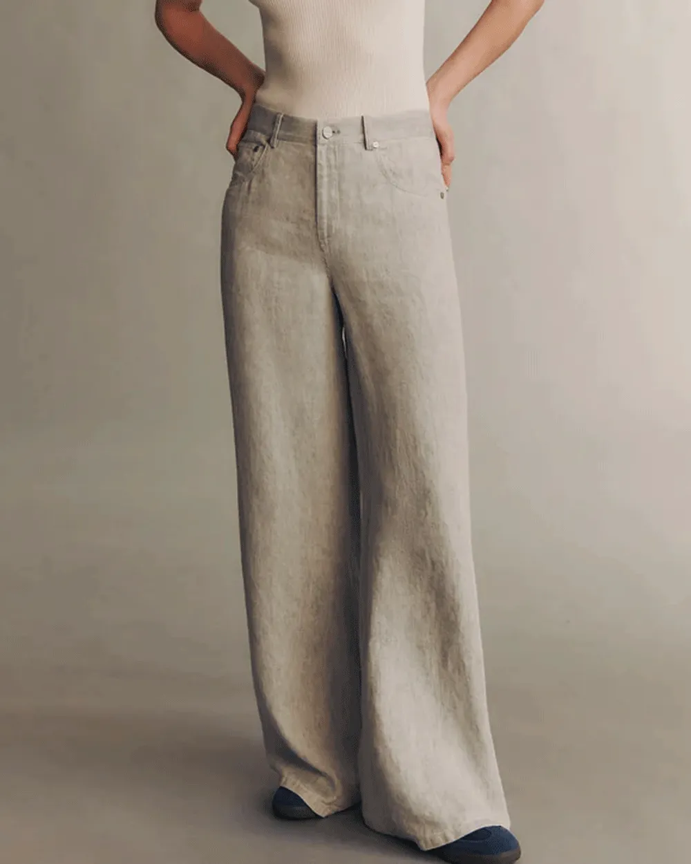 Light Grey Tiny Dancer Pant