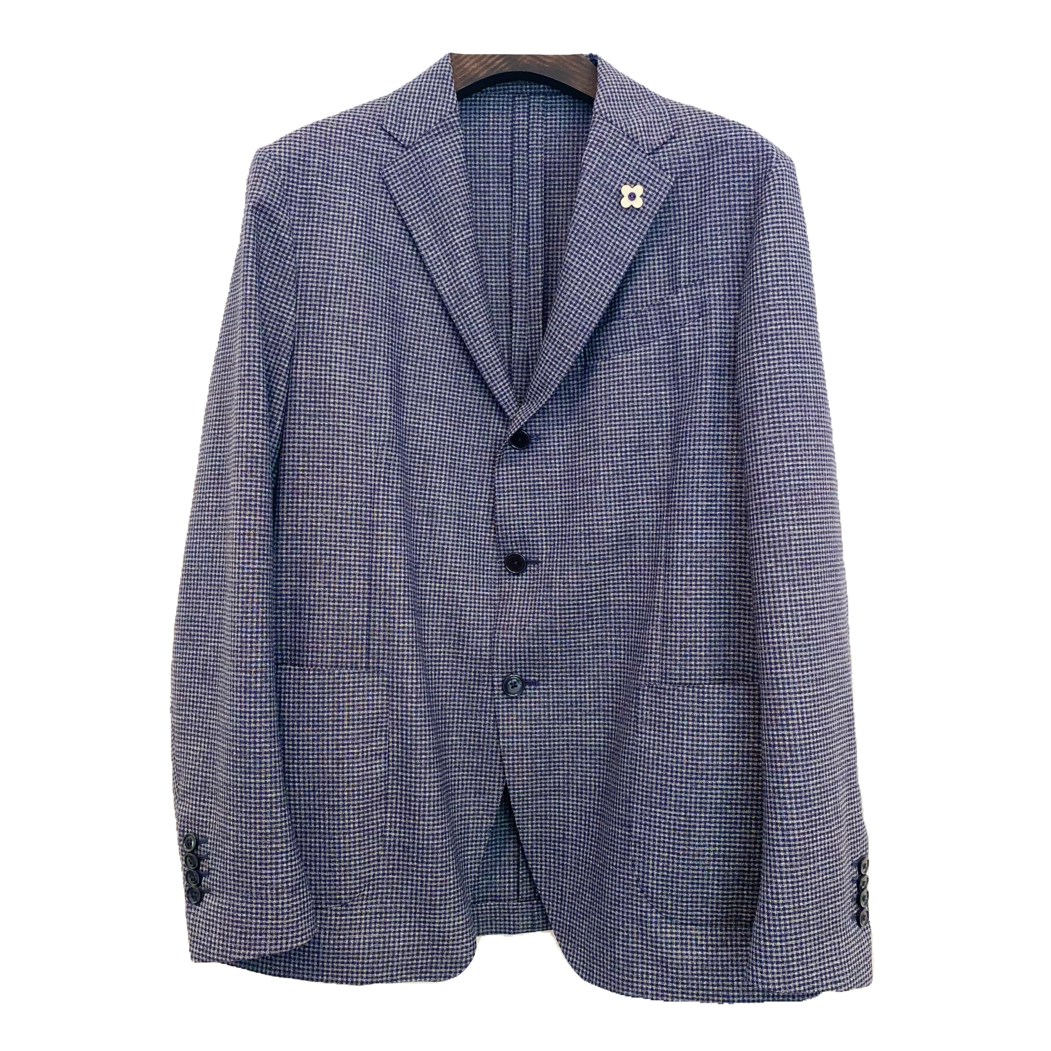 LIGHT WOOL BLAZER BLUE