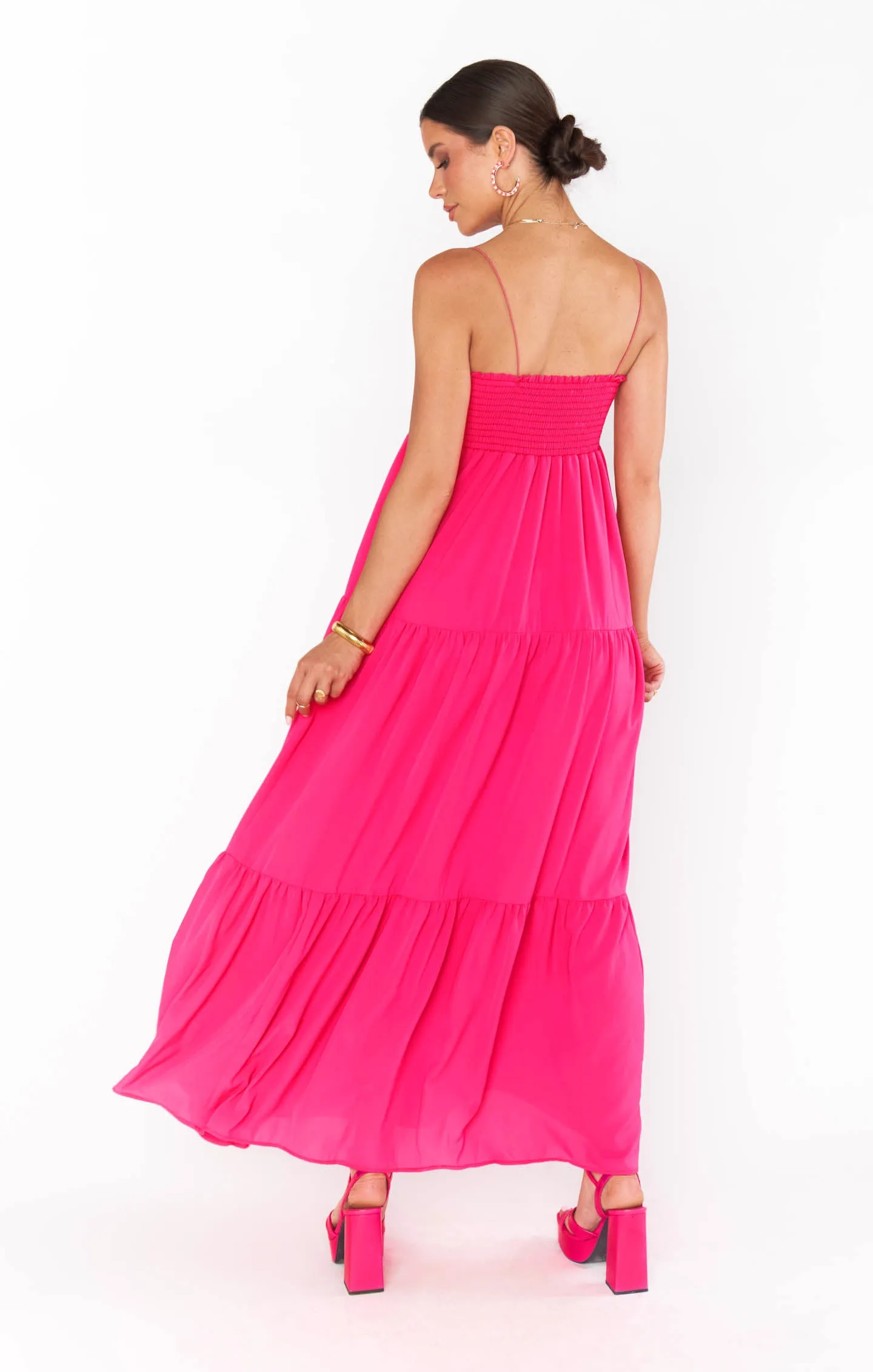 Long Weekend Maxi Dress ~ Pink Pebble