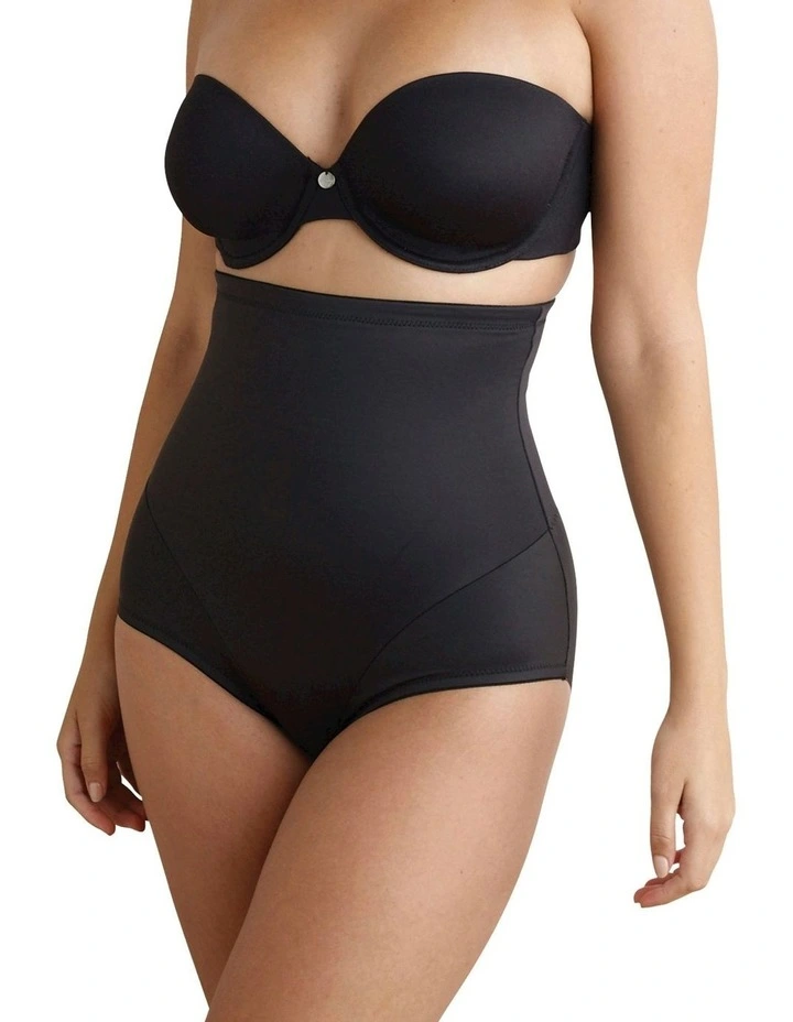 Luxe Shaping Ultra High Waist Shapewear Brief in Black