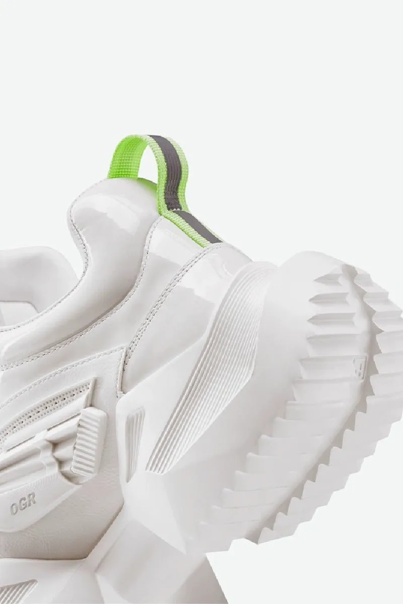 Mecha 3D-Printed Casual Sneakers