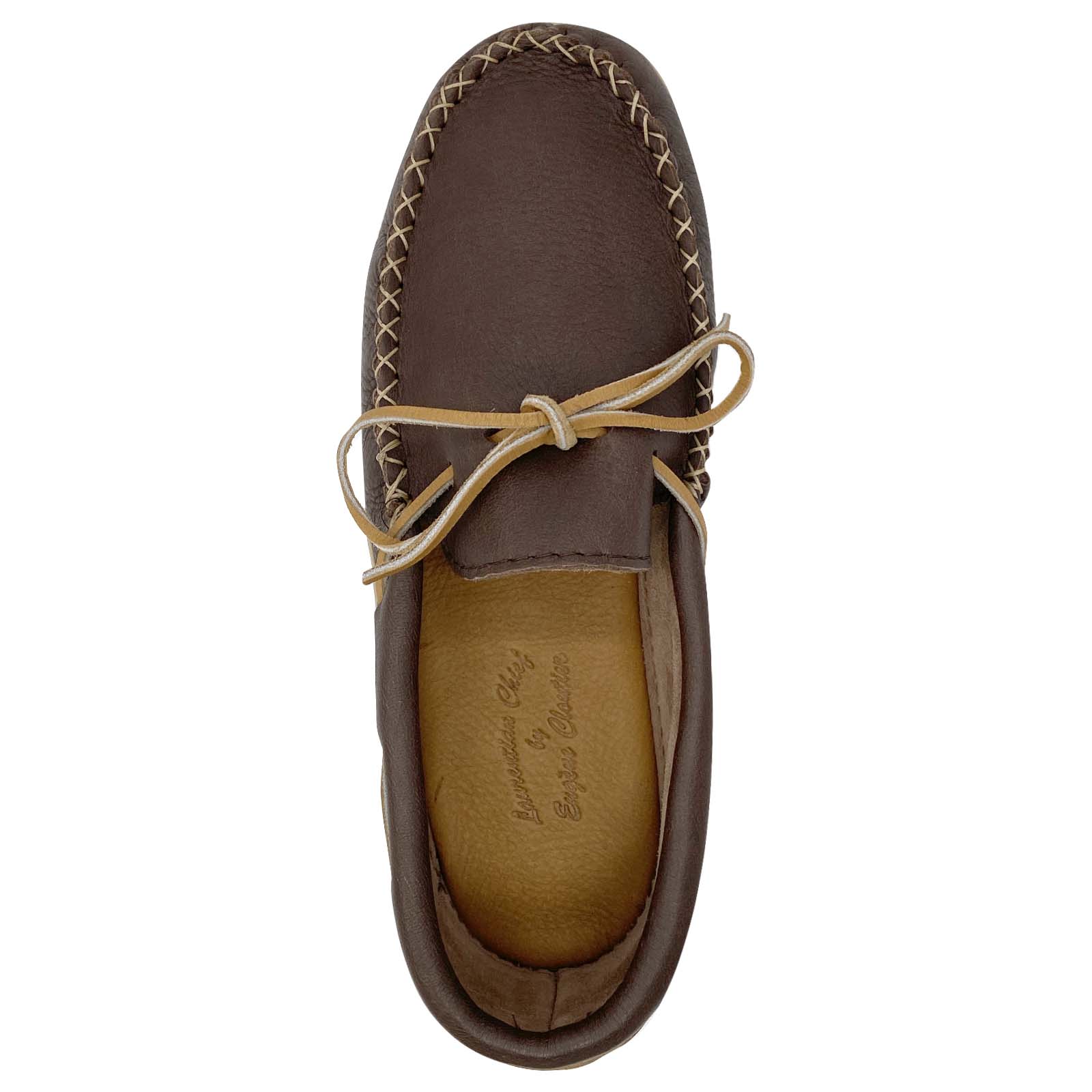 Men's Memory Foam Moosehide Leather Moccasins