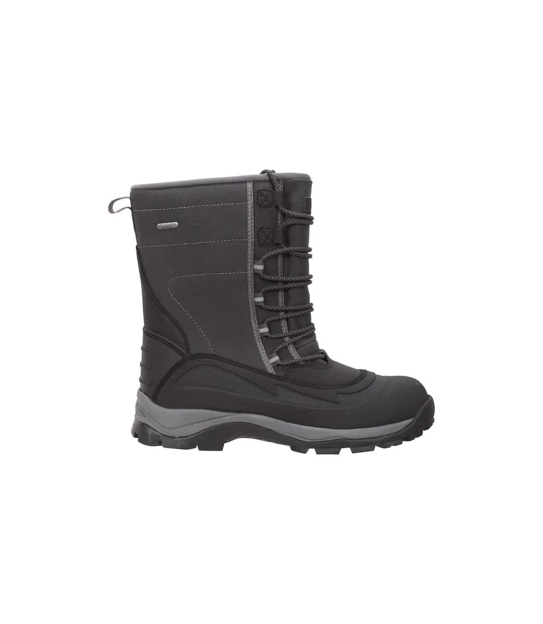 Mens park snow boots charcoal Mountain Warehouse