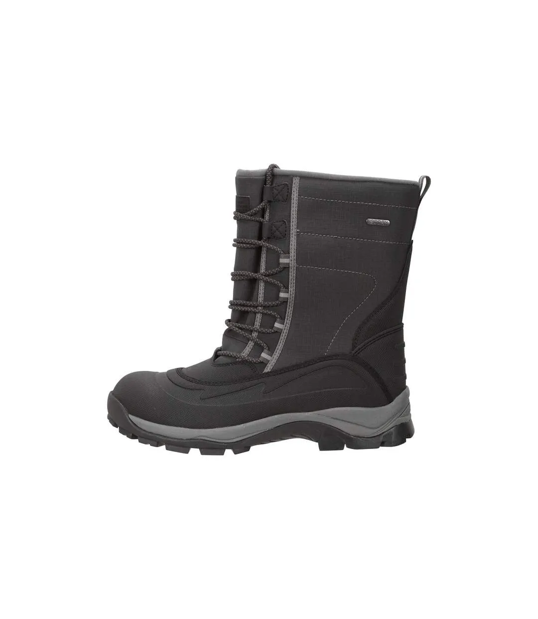 Mens park snow boots charcoal Mountain Warehouse