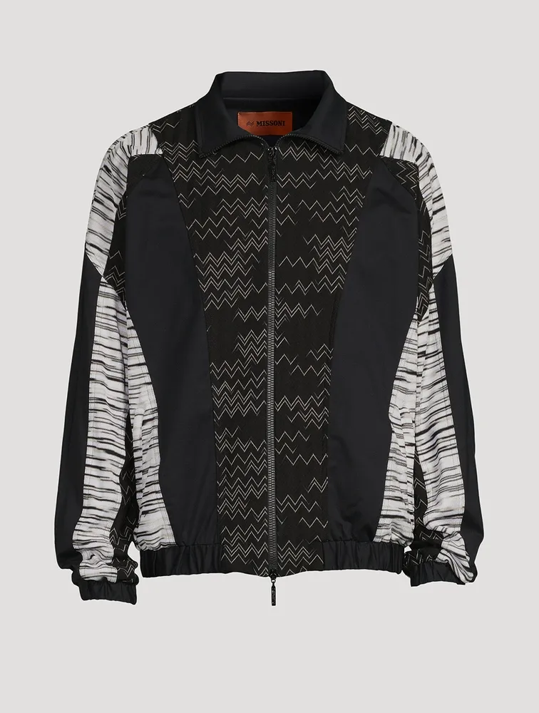 MISSONI Cotton-Blend Zip Jacket