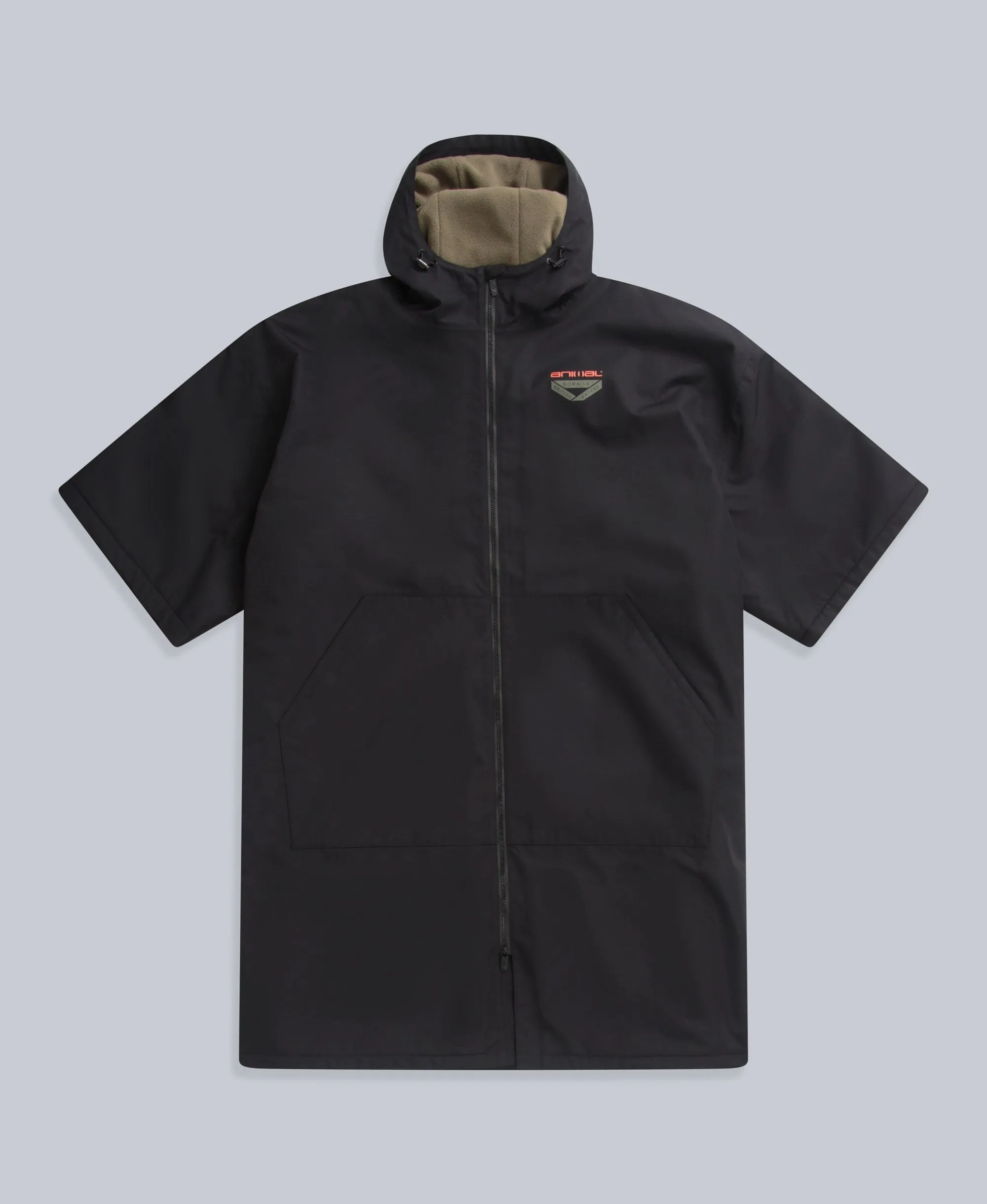 Misty Mens Fleece Lined Parka - Black