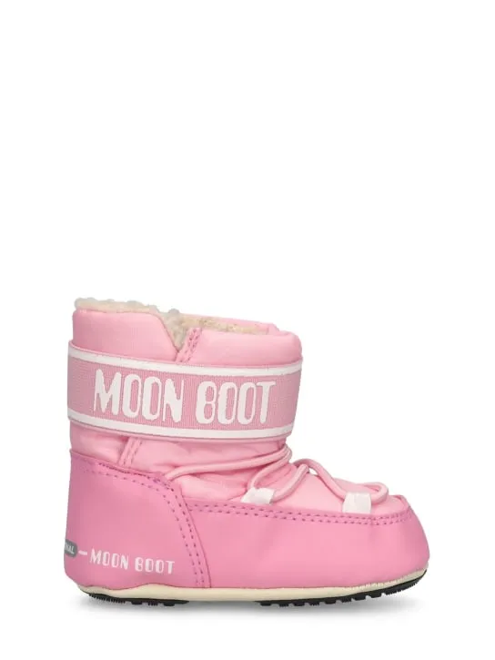 Moon Boot   Crib nylon ankle snow boots 