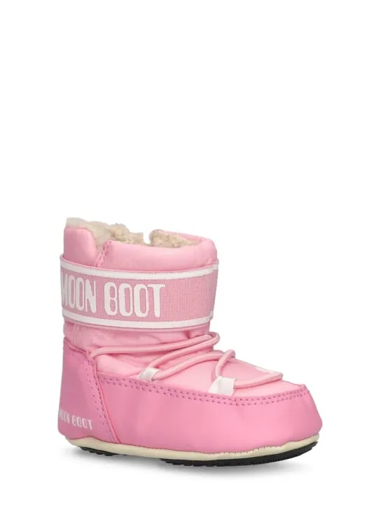 Moon Boot   Crib nylon ankle snow boots 