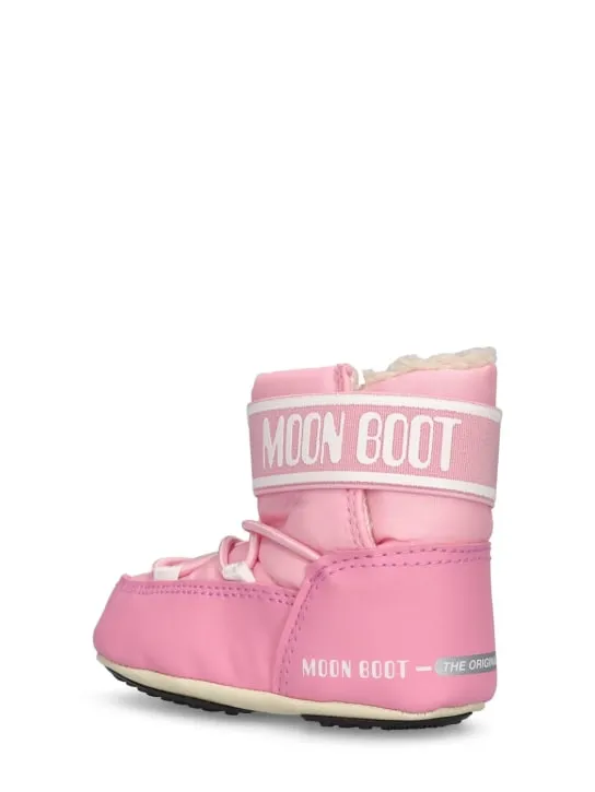 Moon Boot   Crib nylon ankle snow boots 