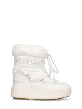 Moon Boot   Faux fur ankle snow boots 