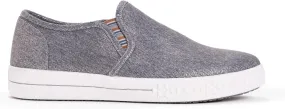 MUK LUKS Women's Street Savvy Sneaker-Blue Loafer