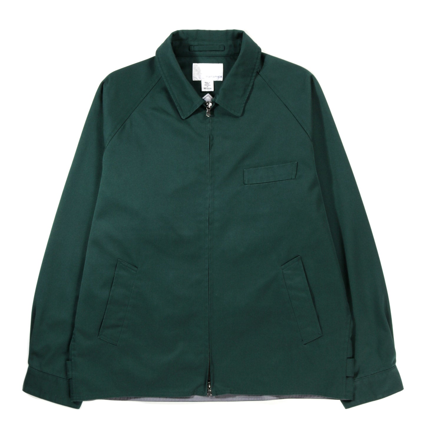 NANAMICA WINDSTOPPER CHINO CREW JACKET GREEN