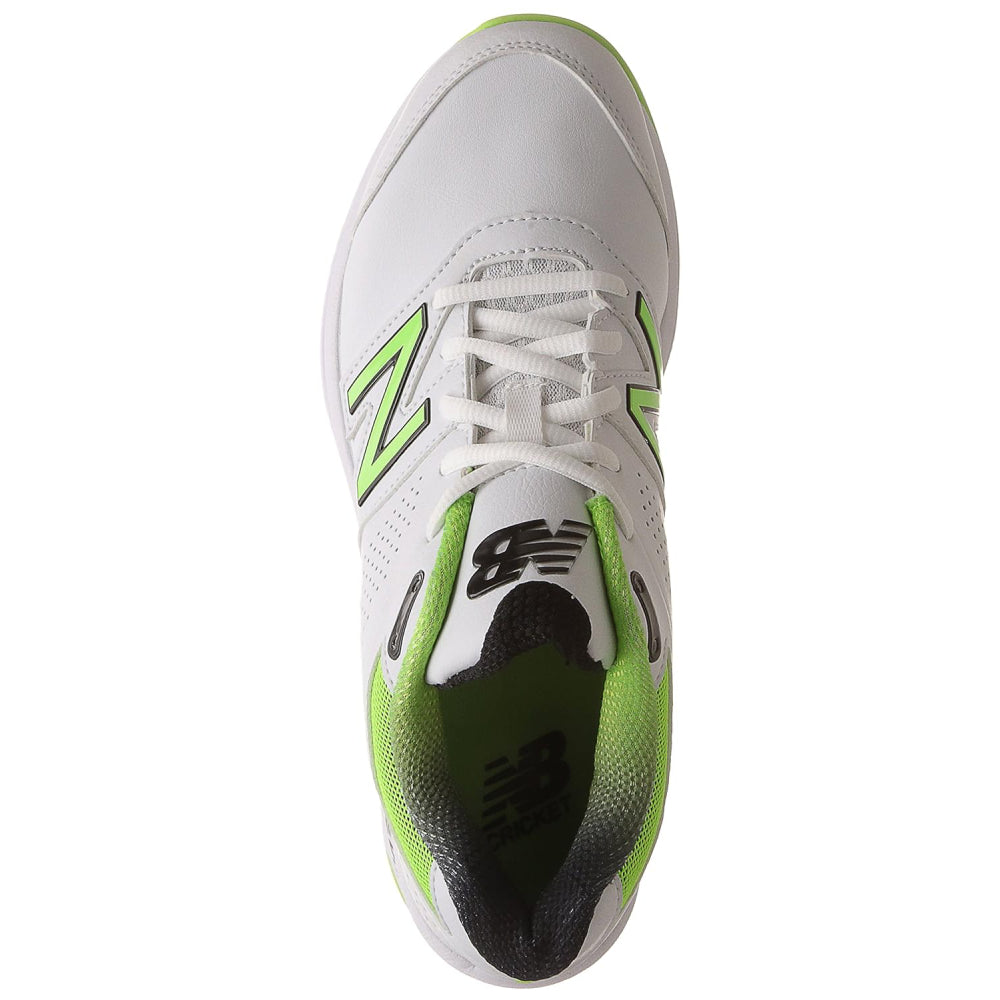 New Balance Men's Spike Cricket Shoe (White/Green)