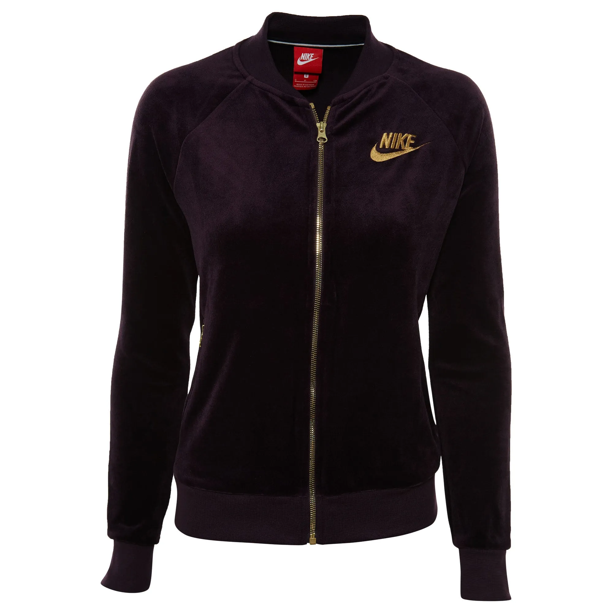 Nike Sportswear Velour Jacket Womens Style : 921149