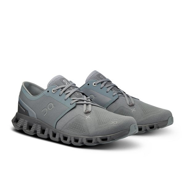 On Men's Cloud X 3 - Mist/Rock