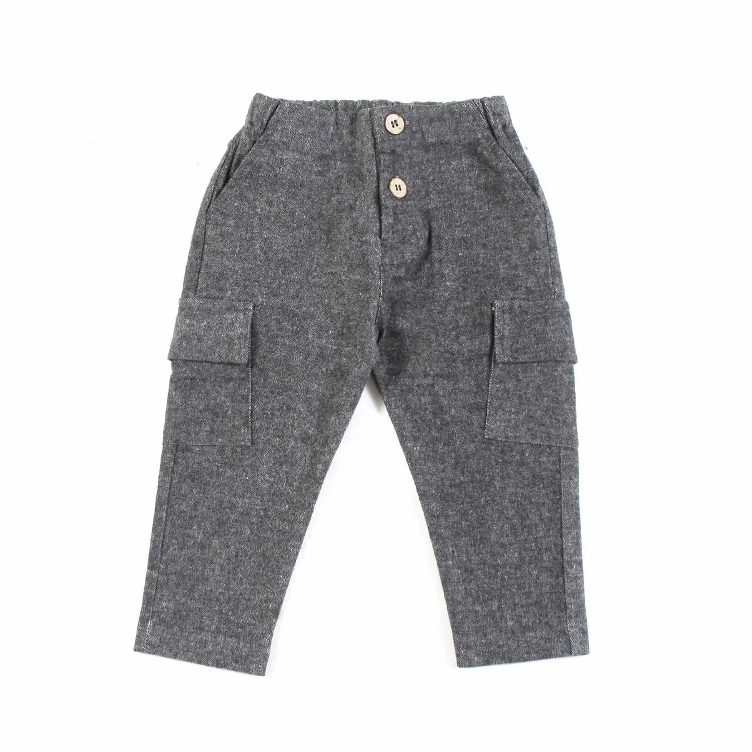 One More In The Family Gray Humbert Pants For Child And Baby