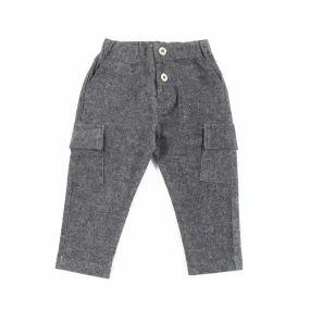 One More In The Family Gray Humbert Pants For Child And Baby