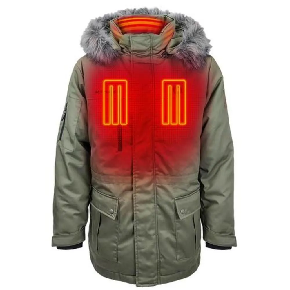 Open Box ActionHeat 5V Men's Battery Heated Parka Jacket