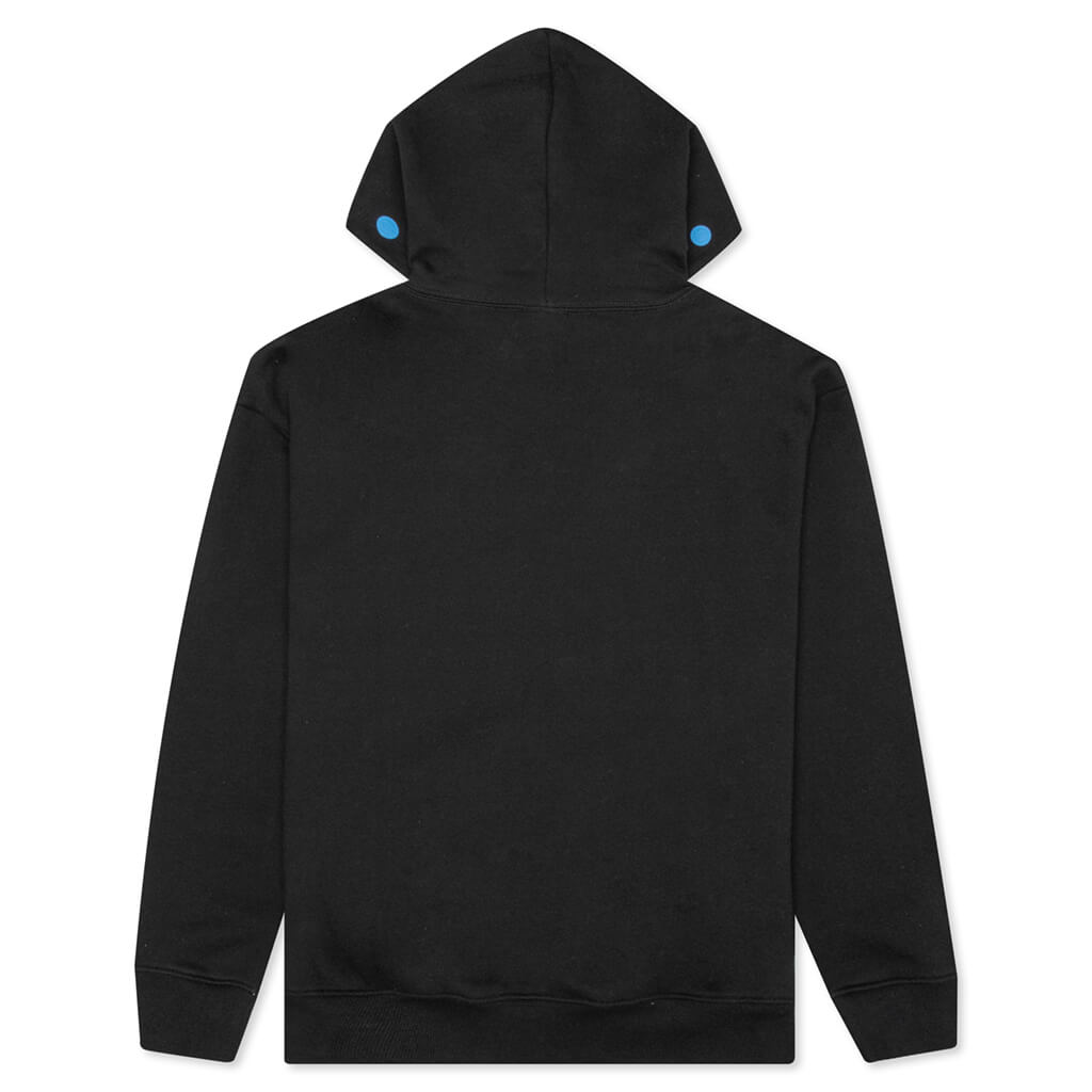 Overlap Hoodie - Black