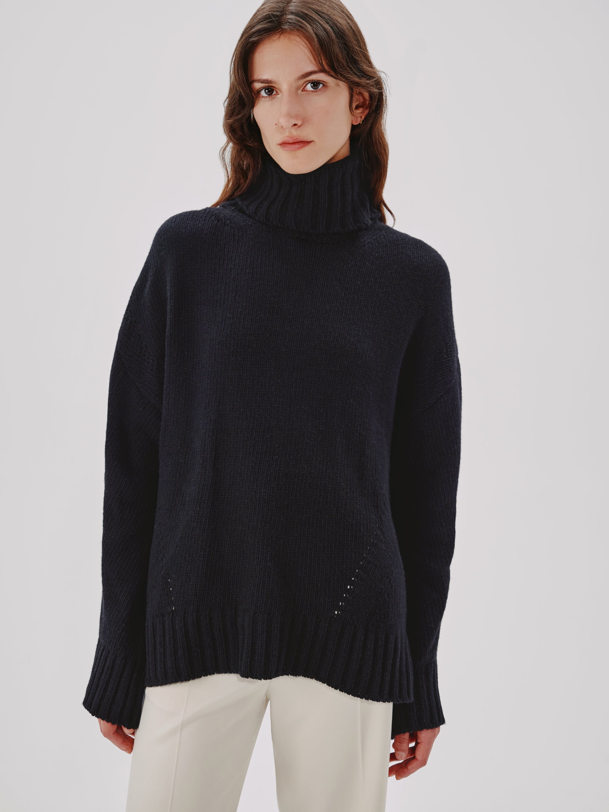 Oversized Turtleneck Sweater