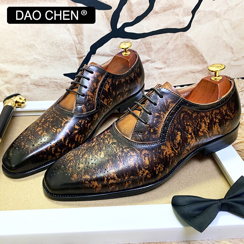 OXFORD LACE UP LUXURY MENS DRESS SHOES OFFICE WEDDING SHOES FOR MEN