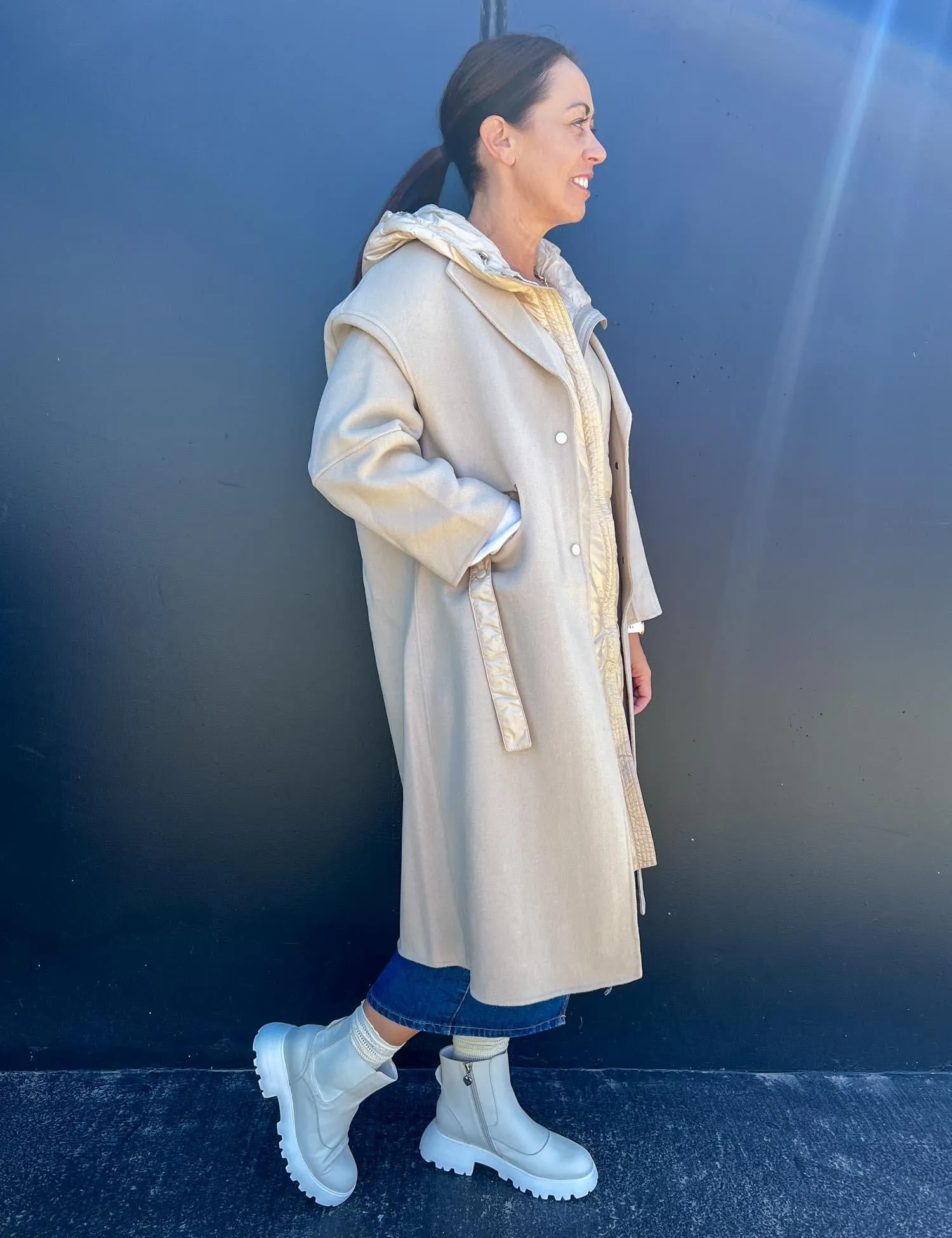 Parisian Affair Coat and Long Vest Duo