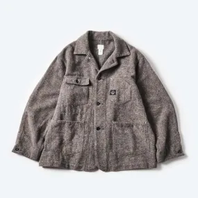 Polarfleece Trashed Wool Jacket - Base