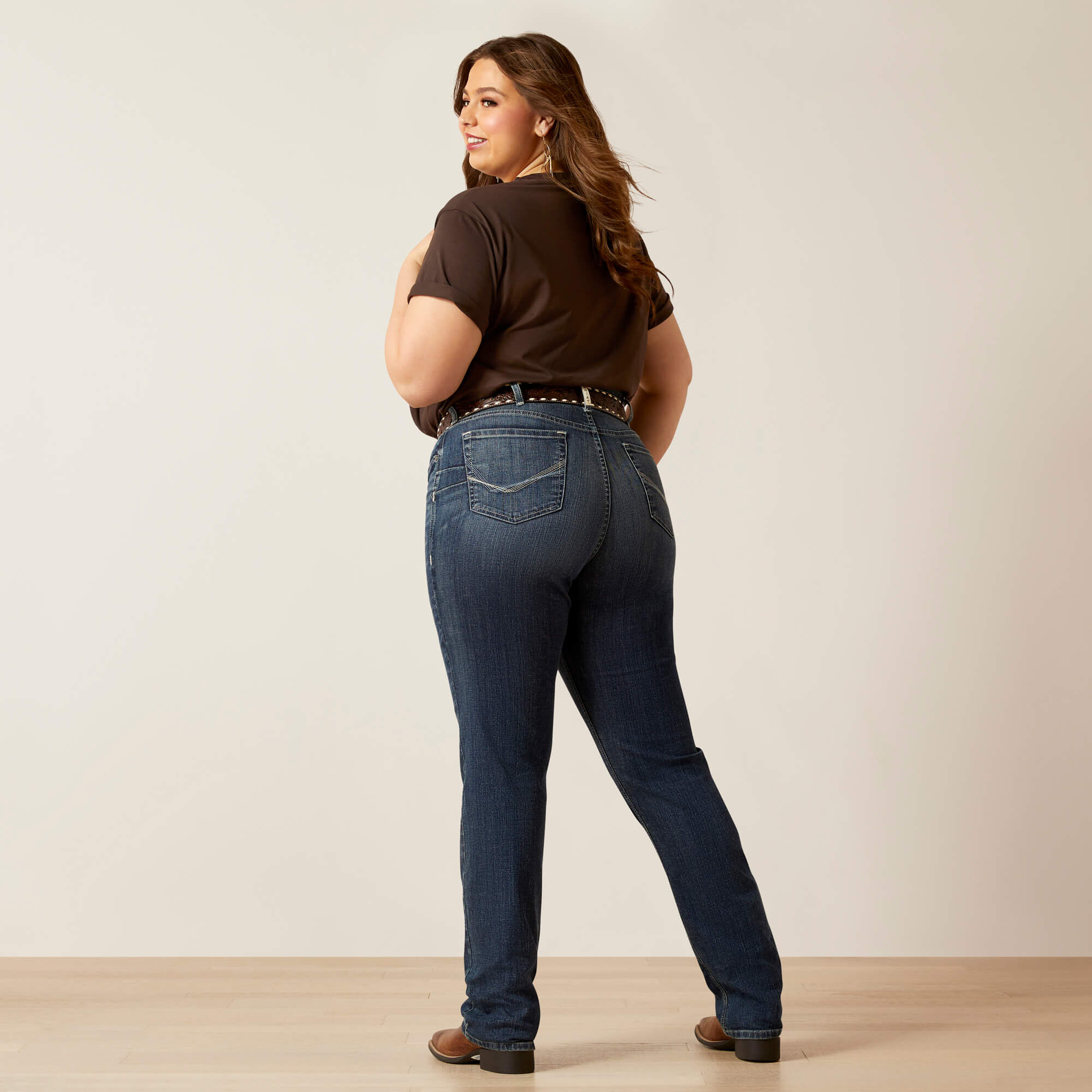 R.E.A.L. Perfect Rise Madyson Straight Jean