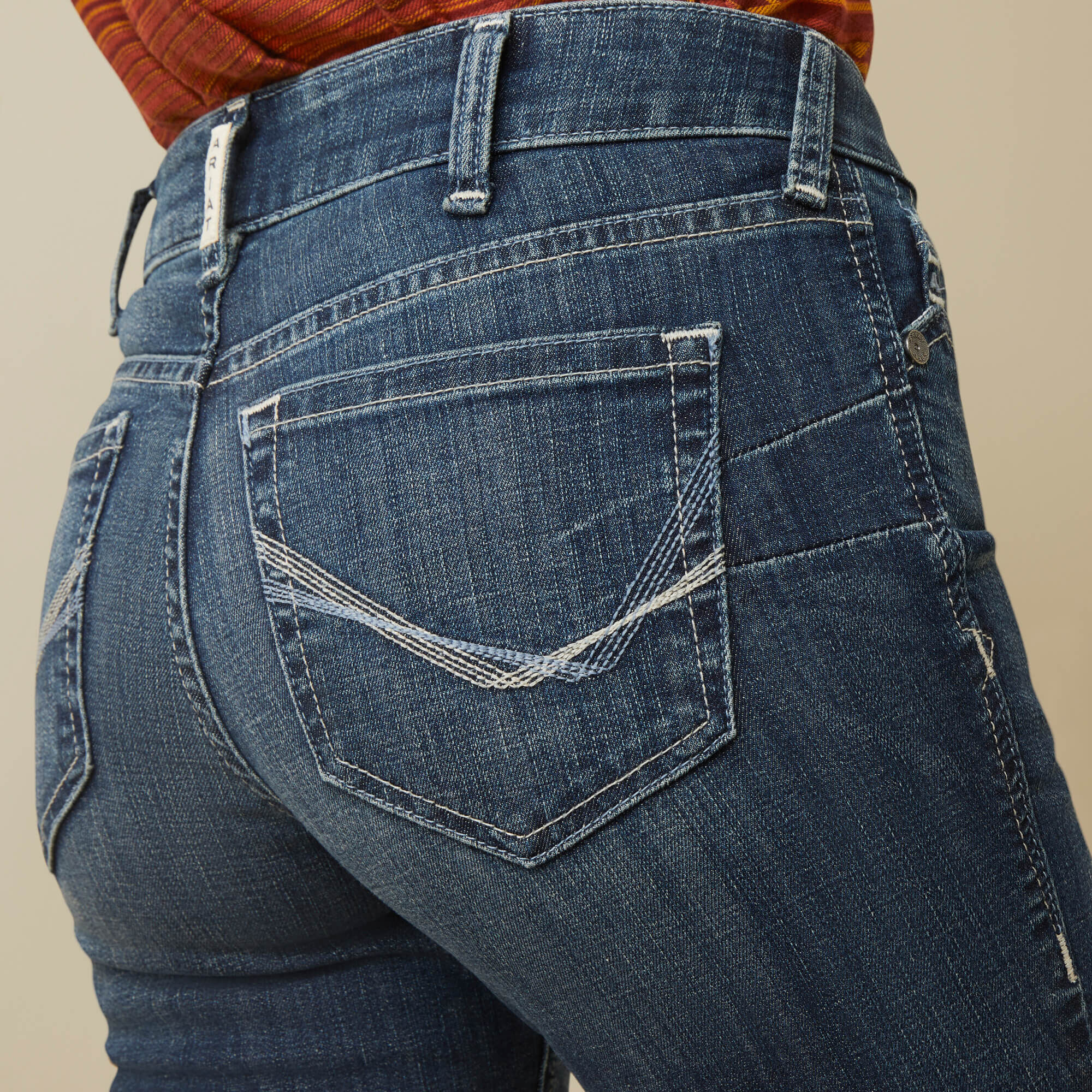 R.E.A.L. Perfect Rise Madyson Straight Jean