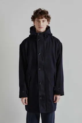 Refuge Wool Jacket - Navy