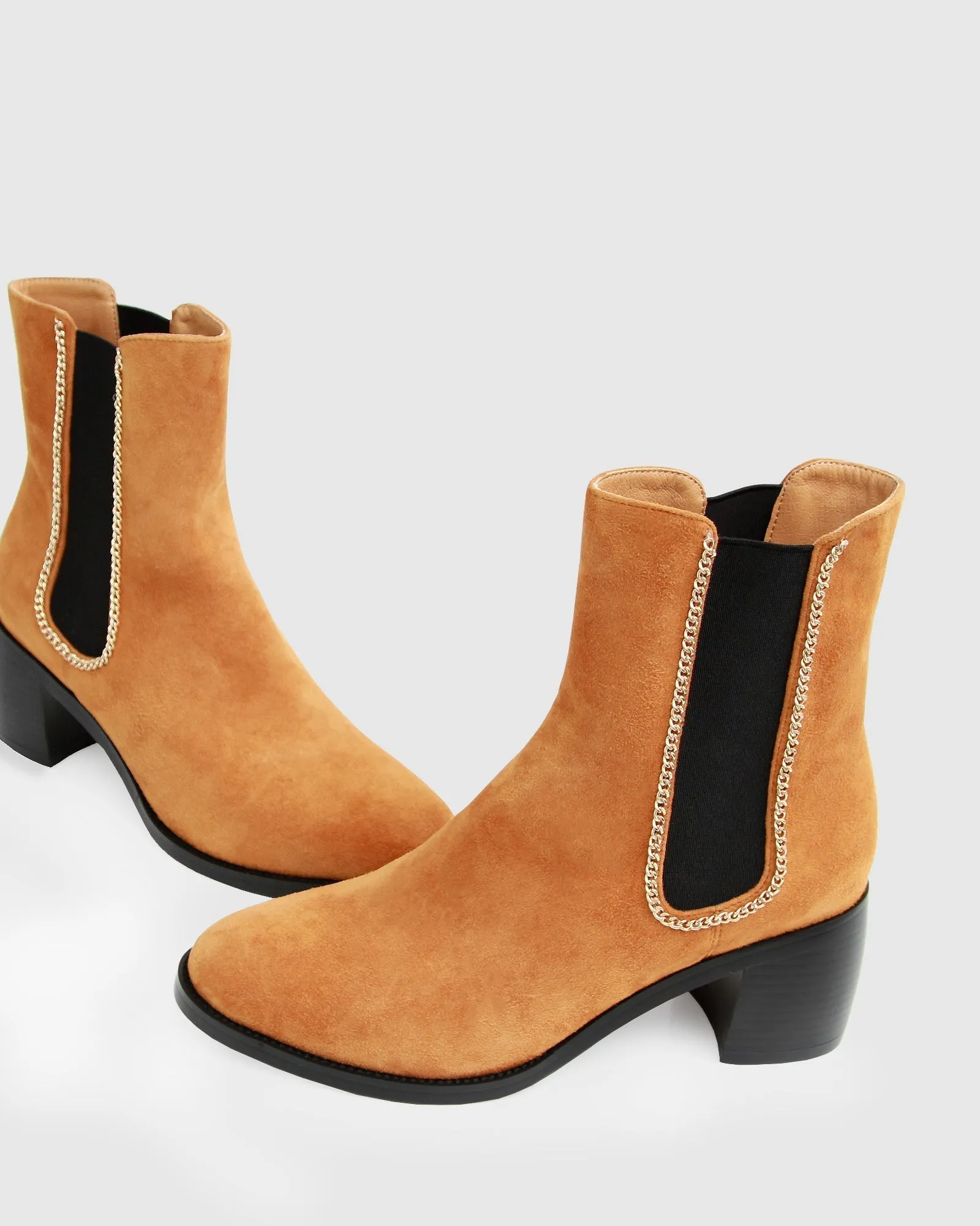 Remember Tonight Suede Chelsea Boot - Camel FINAL SALE