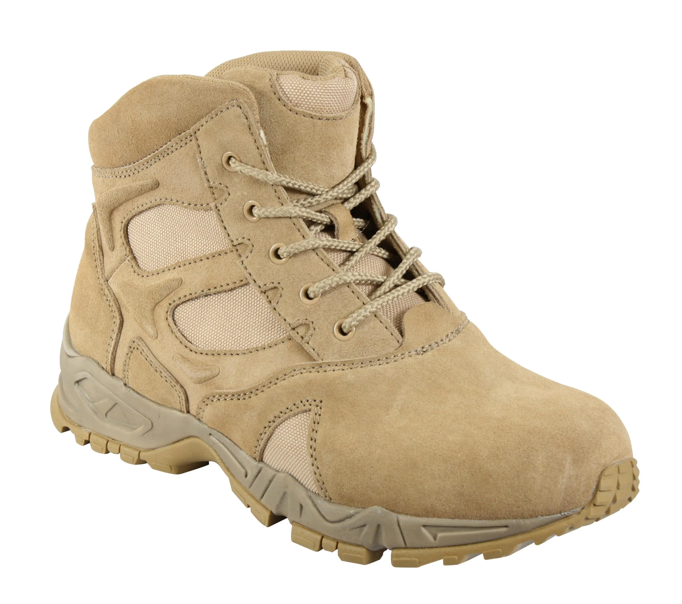 Rothco Forced Entry Desert Tan Deployment Boot - 6 Inch