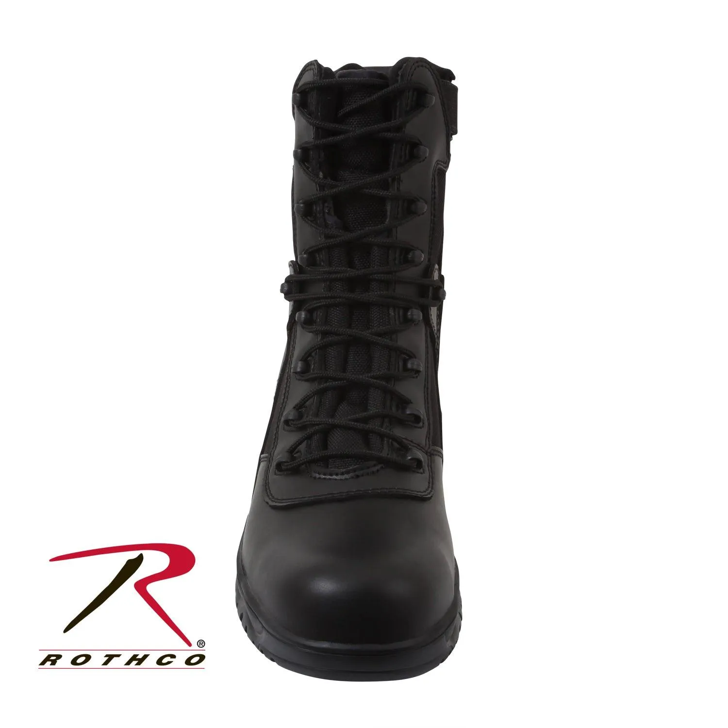 Rothco Forced Entry Tactical Boot With Side Zipper & Composite Toe - 8 Inch