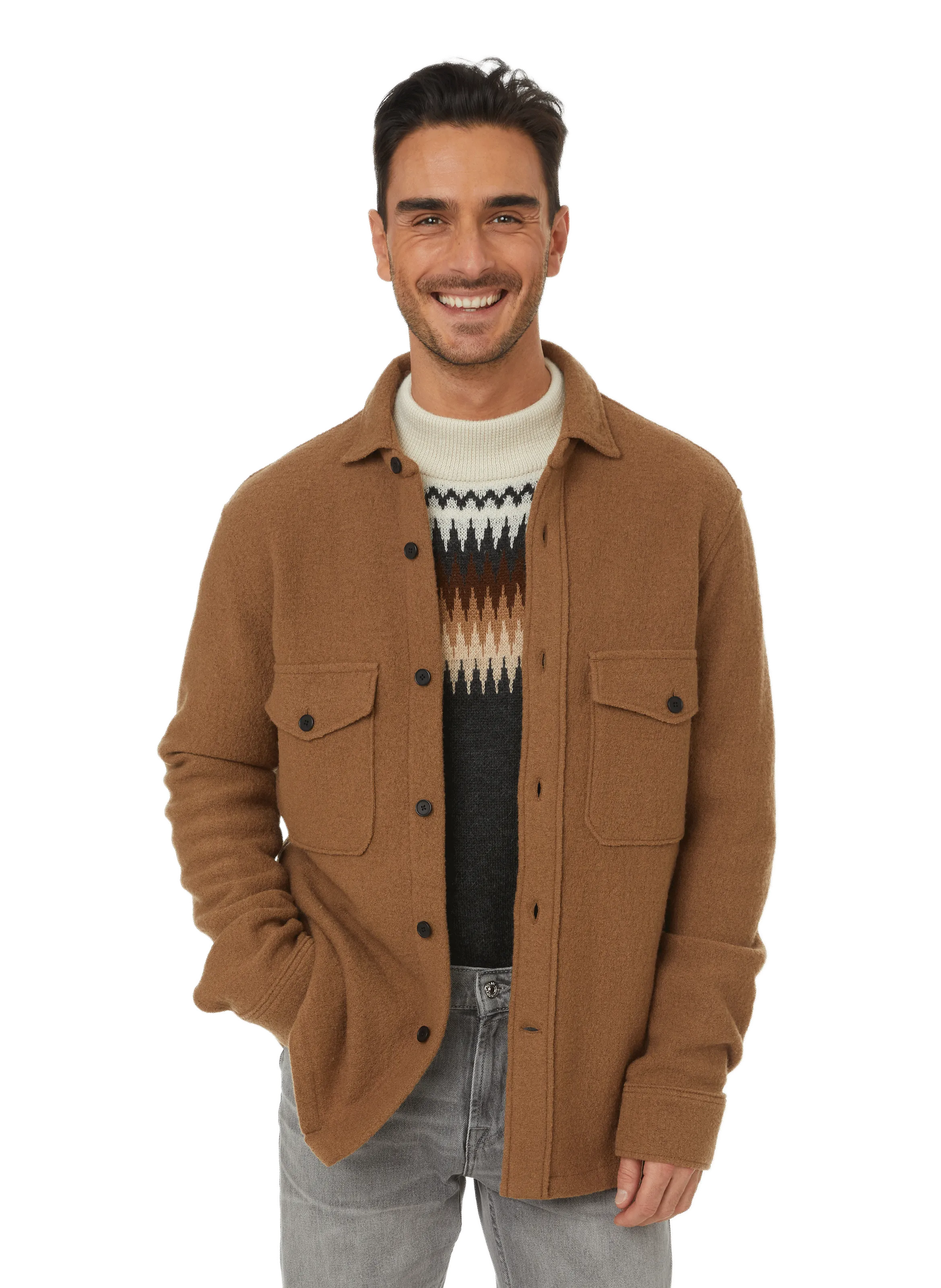 Saison 1865  Wool jacket - Beige