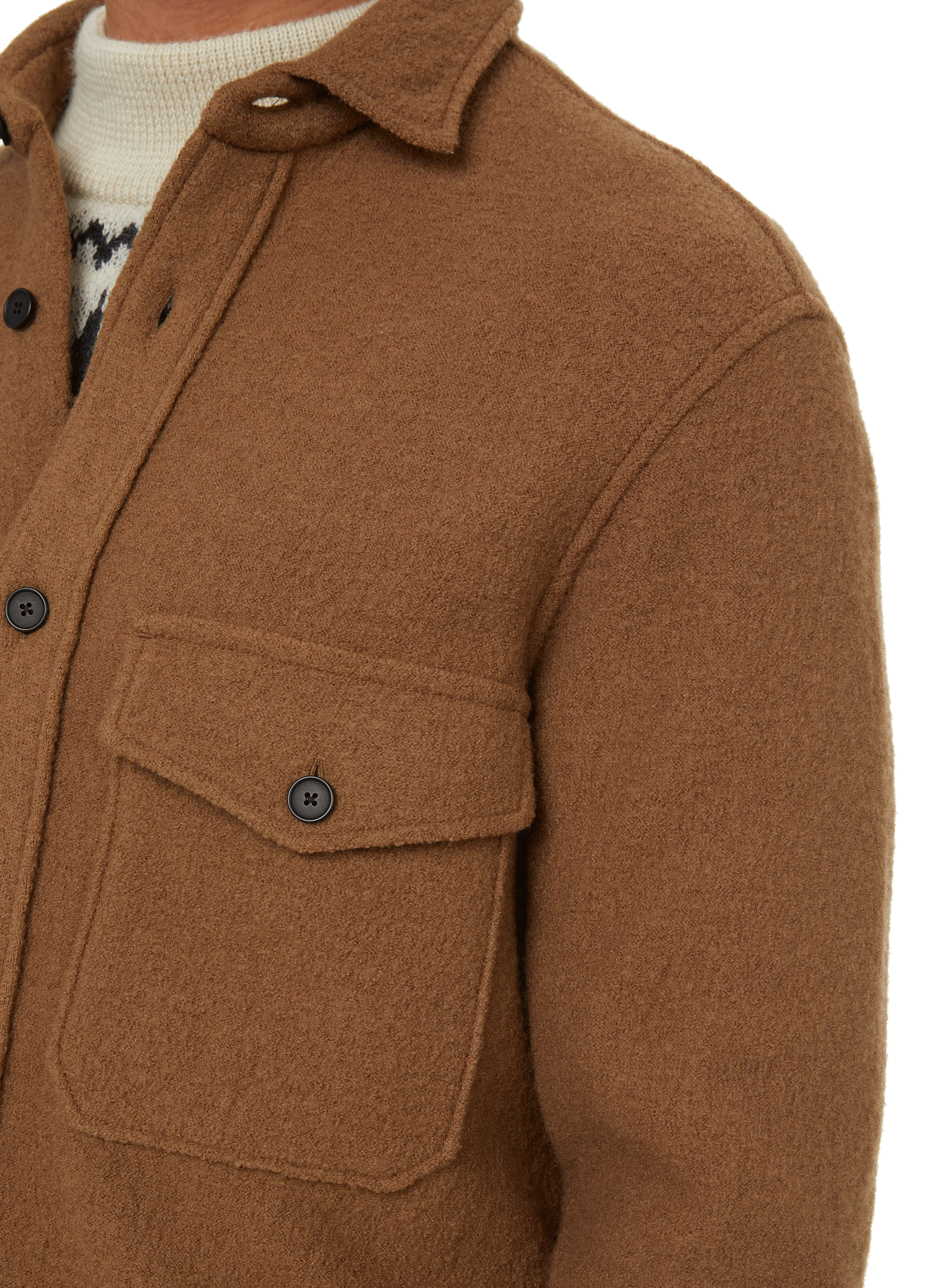 Saison 1865  Wool jacket - Beige