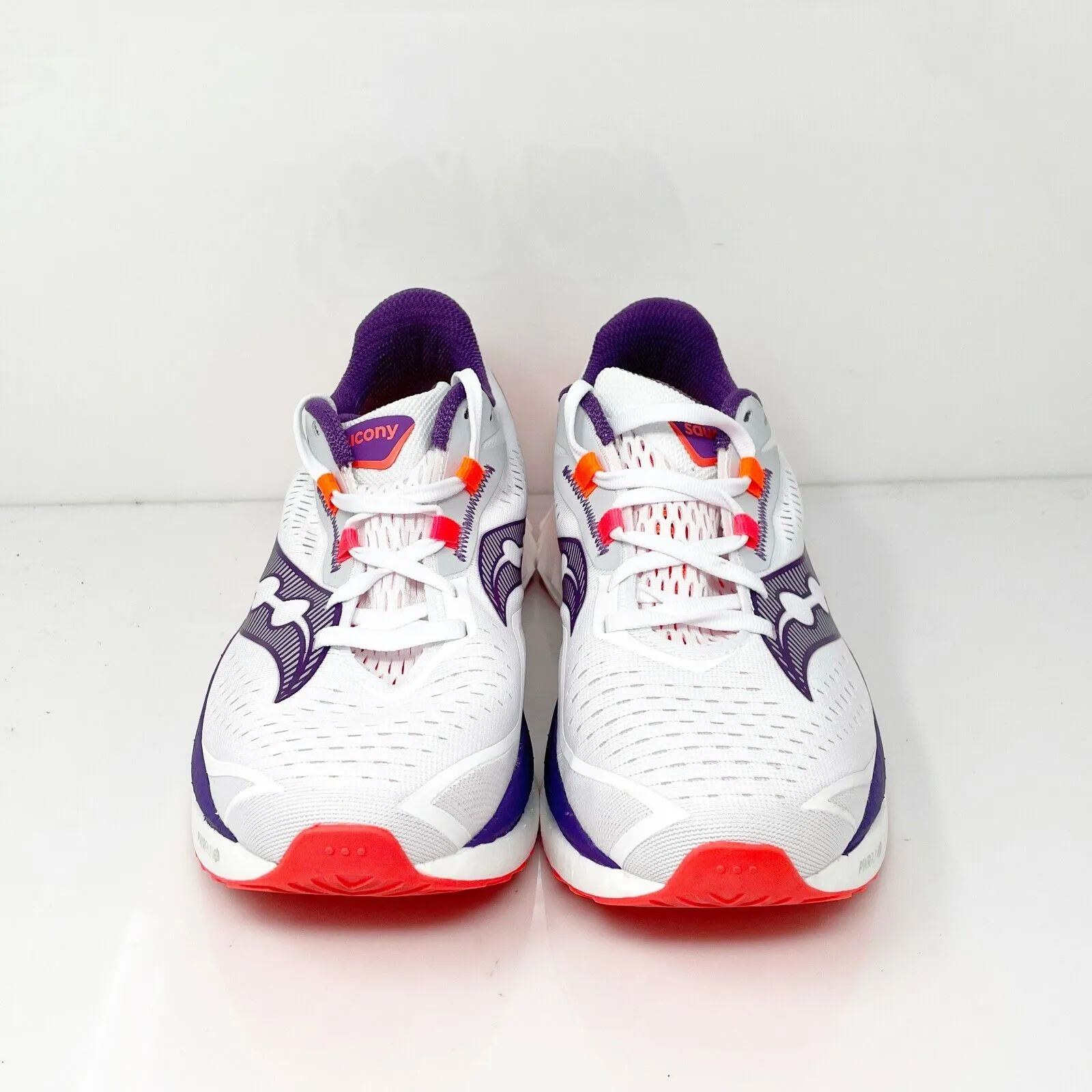 Saucony Womens Endorphin Speed 4 S10940-129 White Running Shoes Sneakers Sz 9.5