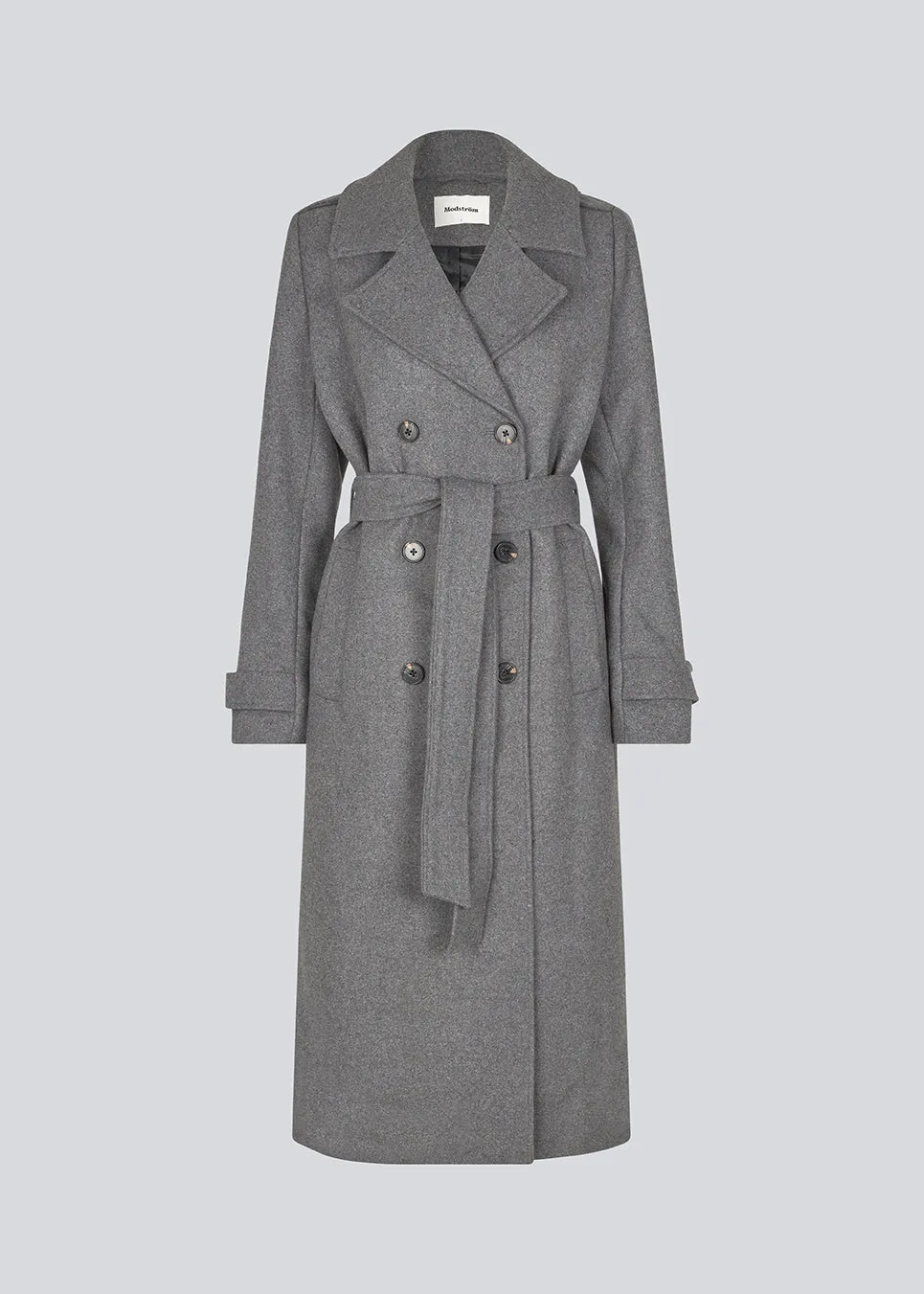 ShayMD coat - Dark Grey Melange