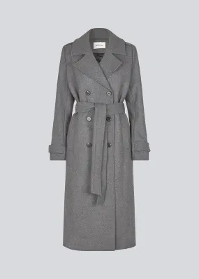 ShayMD coat - Dark Grey Melange