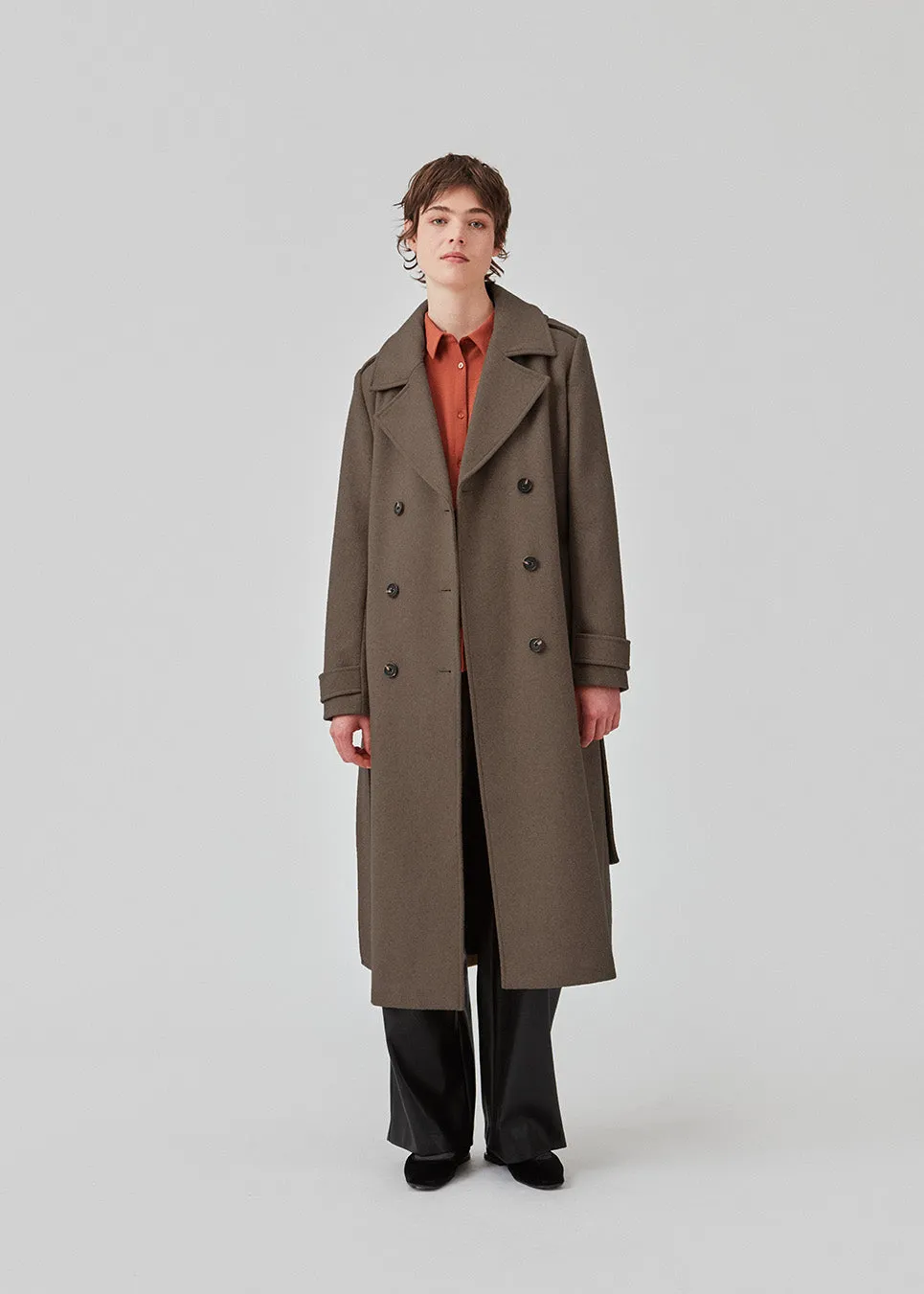 ShayMD coat - Espresso Melange