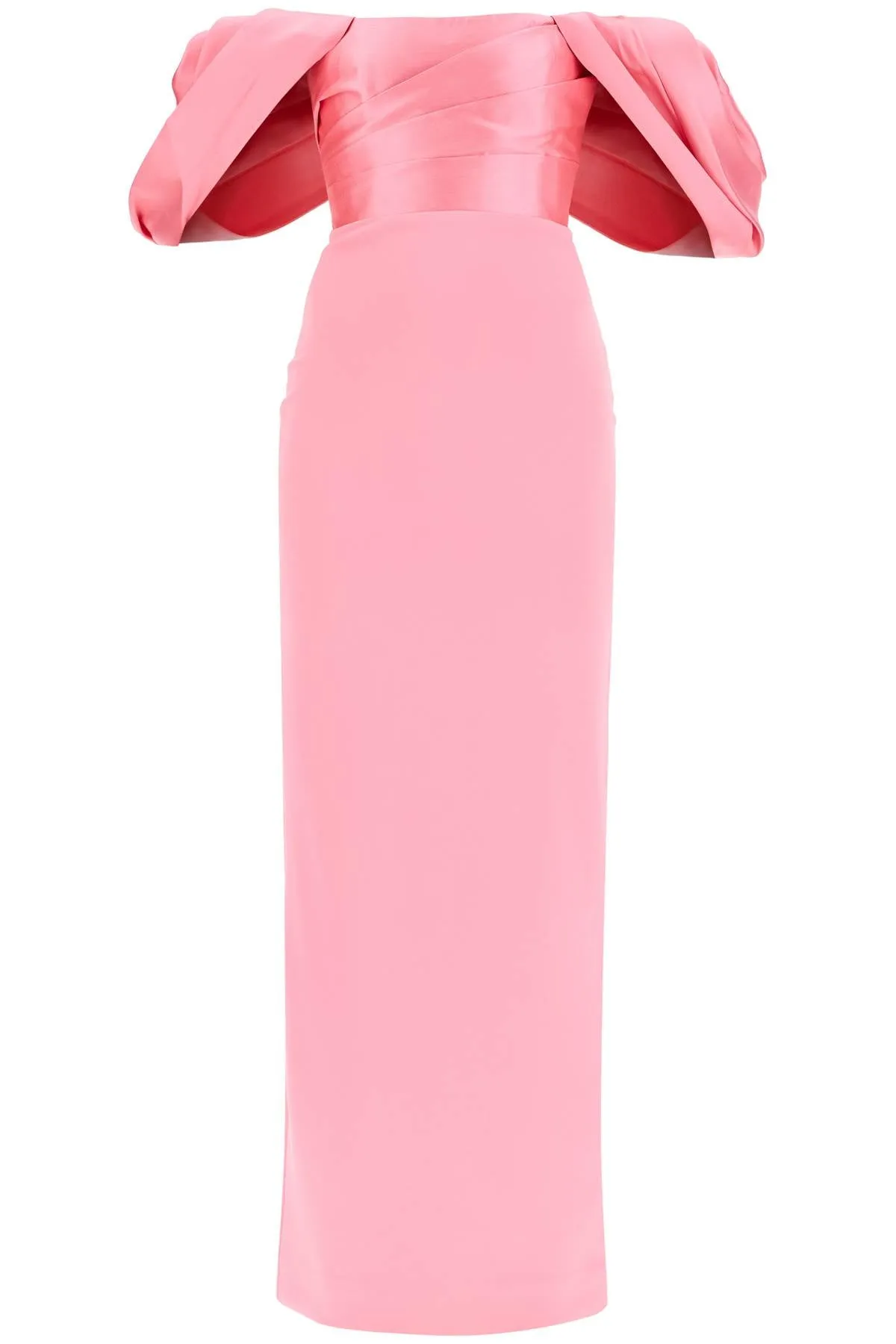 Solace London Long Sian Dress   Pink